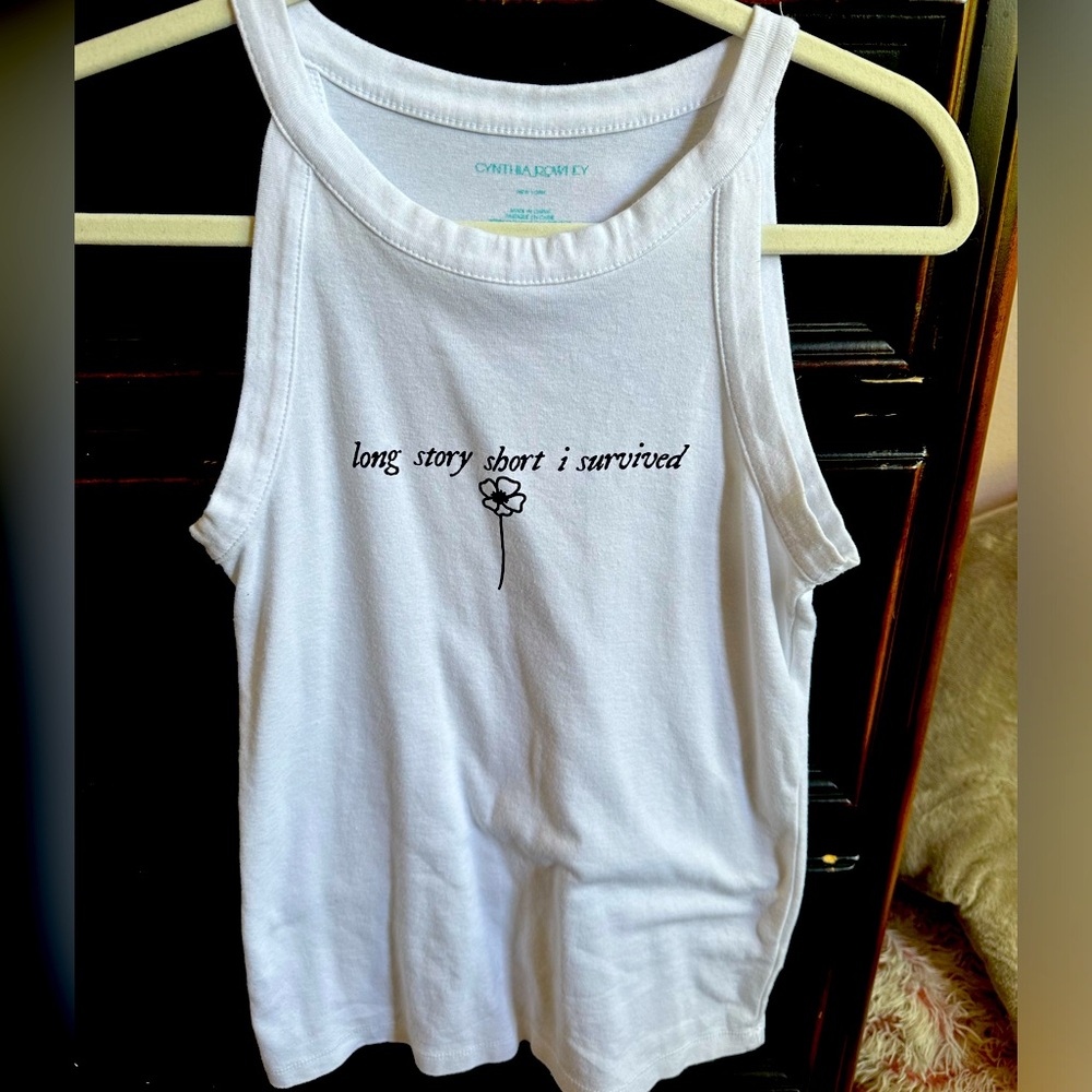 Taylor Swift Lyrics Tank Tops